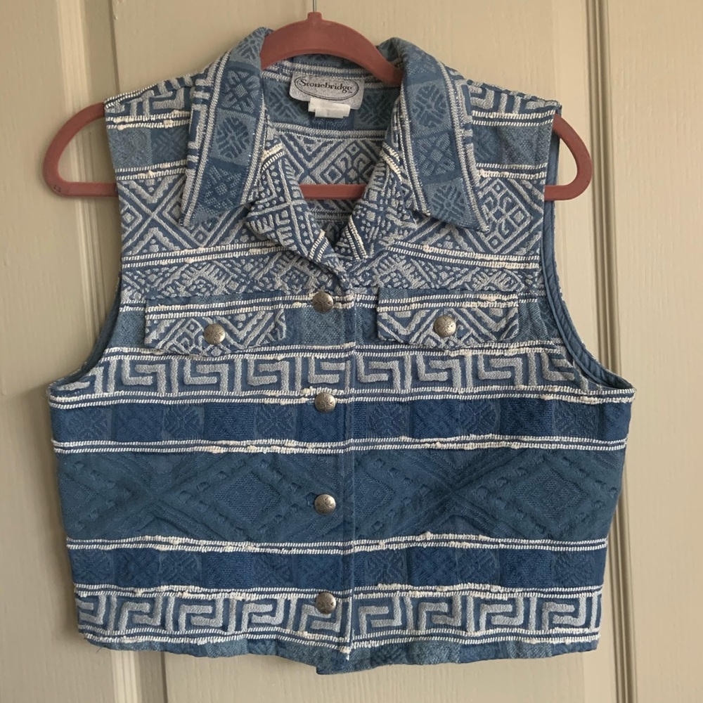 Western style vest